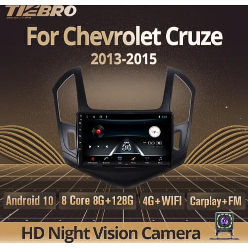 TIEBRO 2Din Android 9.0 Car Radio For Chevrolet Cruze J300 J308 2012-2015 Car Multimedia Player Navigation No 2din Dvd Player
