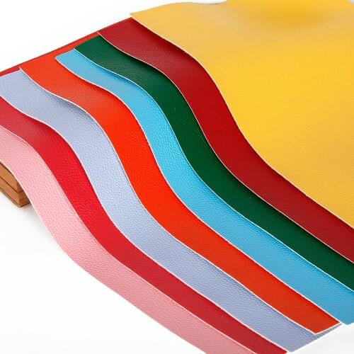 David accessories 20*33cm Lychee Faux Artificial Synthetic Leather Fabric For Sewing DIY Bag Shoes Material,1Yc3814