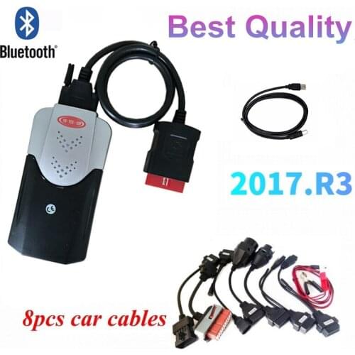 2021 New Arrival VCI 2017.R3 Keygen vd tcs cdp Obd Obd2 Diagnostic Tool for Delphis VD DS150E CDP Pro Car Truck Scanner with USB