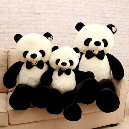 Fancytrader Big Fat Panda Plush Toys Giant Soft Stuffed Animals Cute Panda Doll Pop Gifts for Children 3 Sizes