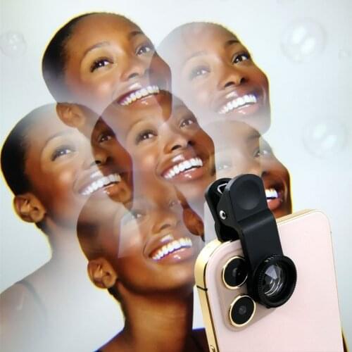 KnightX Kaleidoscope Smartphone Changeable Camera Zoom Lens Photo Fish Eye macro Wide Angle mobile phone lenses Filter Prism