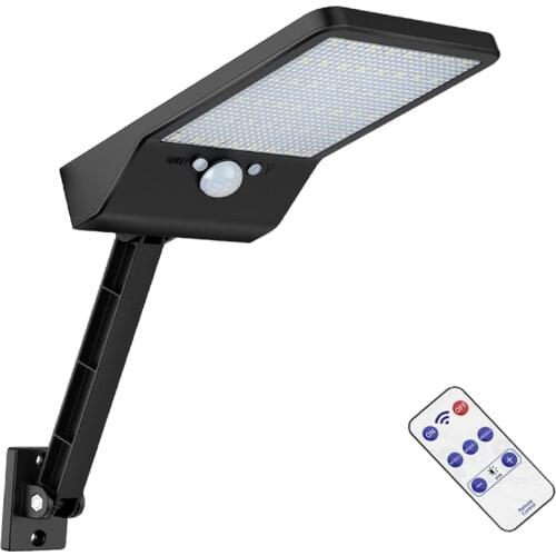 KDL LED-Solar-path-Sensor-Light street-garden-wall-Lamp Remote-Control Outdoor I65 Radar-Motion Waterroof&3