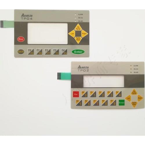 New TP04G-AS1 TP04G-AS2 TP02G-AS1 TP02G-AS2 text display button film