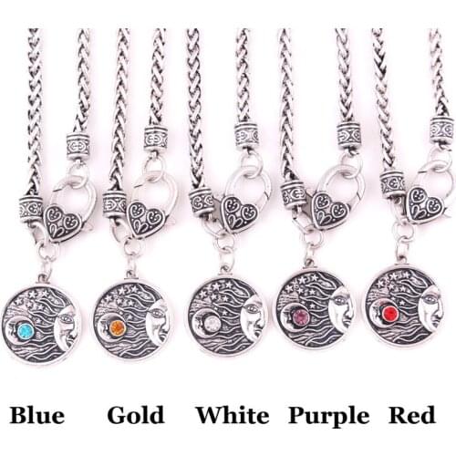 Fashion Necklace For Women Men Solomon Style Religious Stars And Beautiful Crystal Wheat Link Chain Dropshipping