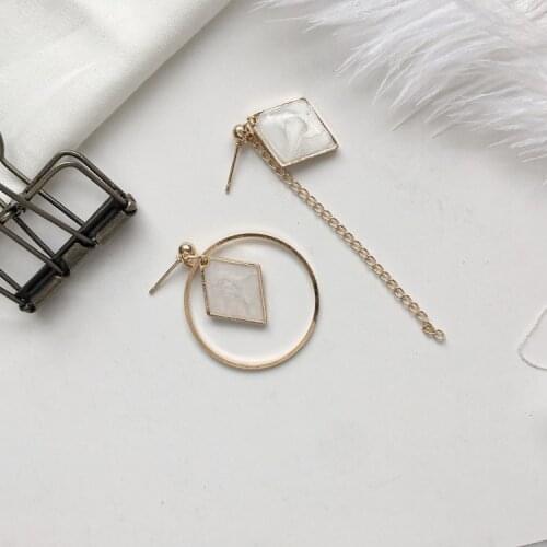 Flowers Earrings Irregular Geometric Circle Shaped Womens Earrings Party Cheap Marketing 2017 New Fashion Womens Earrings