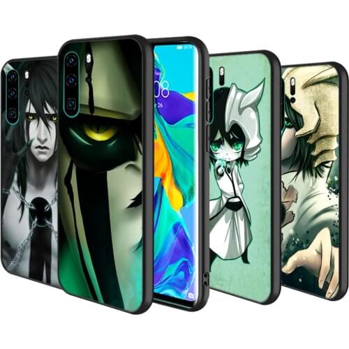 Silicone Cover Anime Bleach Ulquiorra Cifer For Huawei P40 P30 P20 Pro P10 P9 P8 Lite E Plus 2019 2017 Phone Case