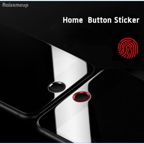 Universal Home Button Sticker For iPhone X XS Max XR 8 7 6 6S Plus Fingerprint Touch ID Anti Sweat Protector For iPad Air 2 3 4