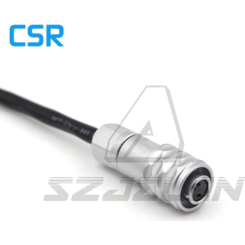 WEIPU SF6 series 2pin female Waterproof connector plug , Camera BMPCC 4K power plug 2