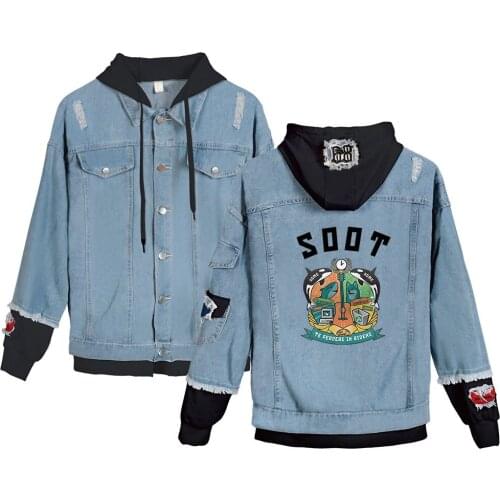 Wilbur Soot 2D Denim Jacket South Side Serpents Streetwear Tops Spring Jean Women Harajuku Denim Clothing Female