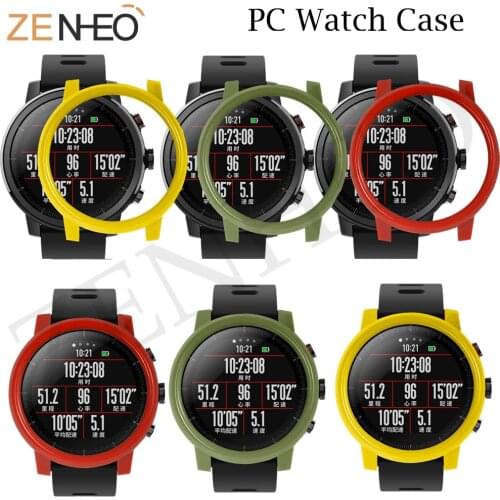 Screen Protector Shell for Xiaomi Huami Amazfit 2/2S Stratos Full Frame PC Protective Case for amazfit 2 stratos Protect Frame