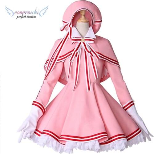 Cardcaptor Sakura Sakura Cosplay Costume Halloween Carnival Costume