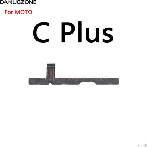 30PCS/Lot For Motorola MOTO C Plus Power Button Switch Volume Button Mute On / Off Flex Cable