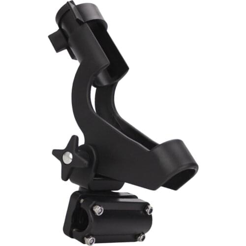 Boat Raft Fishing Rod Holder 150 Degrees Adjustable Rod Rest Rack Tube Fishing Rod Rest Holder for Outdoor Sports