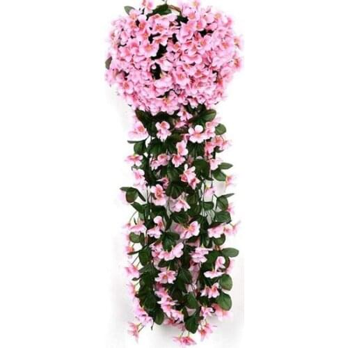 Artificial flower Dangling Bougainvillea flower Jumbo Pink decoration artificial flower искусственный цветок