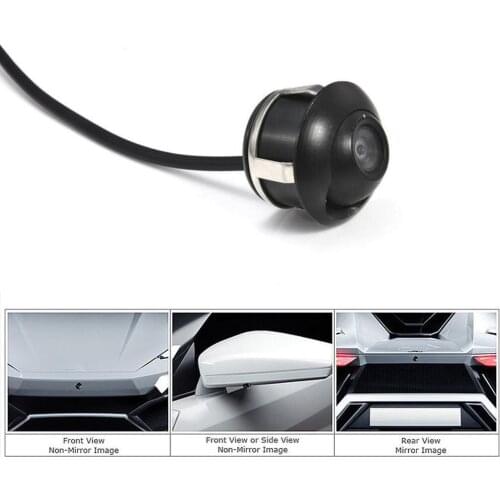Car Rear View Reverse Camera Night Vision Backup Parking View Degree Camera Rotating Waterproof Rear Reversing 360 Hd Camer Y3D2