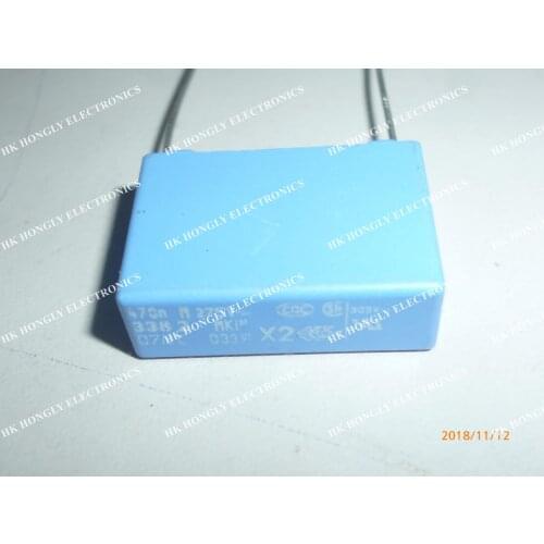 20PCS MKP X2 338 2 0.47UF 474 470n M 275V X2 P=22.5mm +-20% 222233824474 capacitor