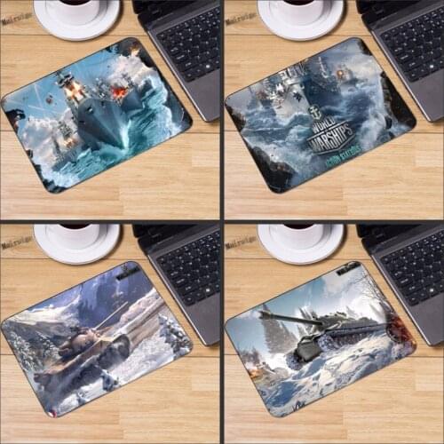 Mairuige 180x220x2mm 3D Fast Print Non-slip world of Tank World Of Warship Custom gaming mouse Design Table Mouse Pad Mousepad