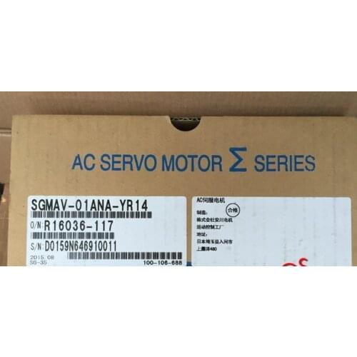 NEW&ORIGINAL AC SERVO MOTOR SGMAV-01ANA-YR14 *100% REAL STOCK,Please contact us for real photo