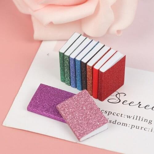 New Style 4pcs/set 1/12 Dollhouse Miniature Classic Colorful Books Model Scene Accessories