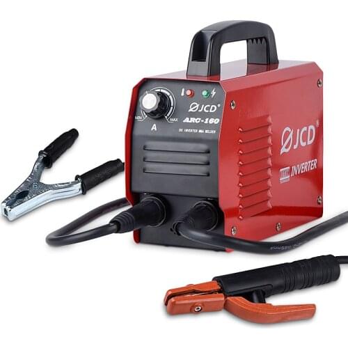 JCD Igbt Semi-automatic Welding Machine Inverter MMA Welder Portable Ac 220V Welding Machine for Home Arc Current ARC 160/200