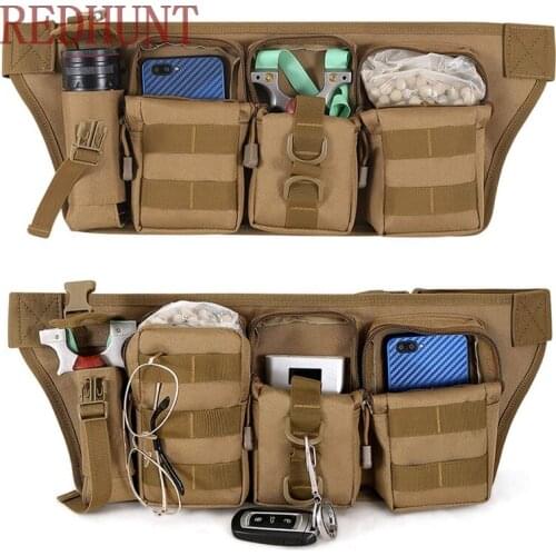 Utility Military Waist Pack Tactical Waterproof Nylon Belt Bag Climbing Camping Waist Pockets Travel Camping Phone Case