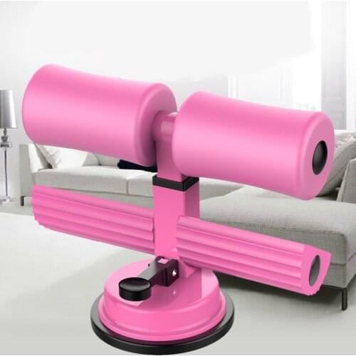 Adjustable Sit-up Bar Floor Assistant Abdominal Exercise Stand Ankle Support Trainer Workout Equipment for Home Gym Fitness Gear