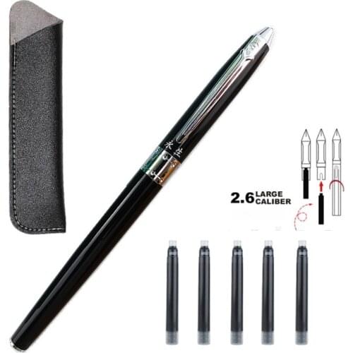 Wing Sung Series Fountain Pen Extra Fine Tip Ink Pens Office Business School Writing Calligraphy A9108