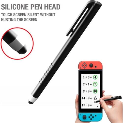 Nintend Switch Stylus Touch Screen Pen Universal For Nintendo Switch Phone Tablet With Silicone Pen Head Pen Clip Fast Smooth