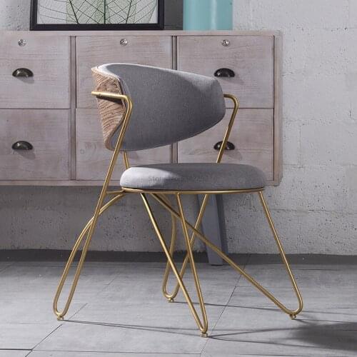 Dining chair, milk tea, dessert shop, modern simple makeup, armchair, discussion of leisure table and chair combination