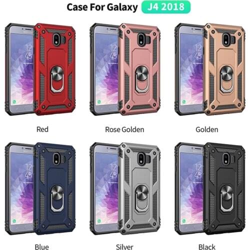 Sunjolly Case for Samsung Galaxy J4 2018 EU Wallet Stand Flip PU Leather Phone Case Cover coque capa Case Cover