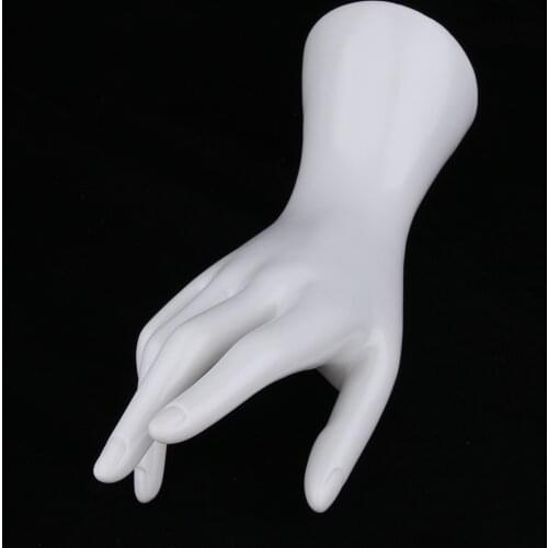 Female Mannequin Hand For Jewelry Bracelet Watch Display White And