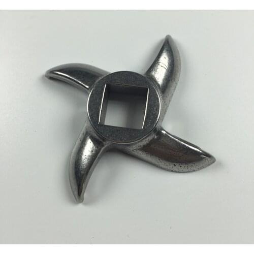 1PC 5# 8# 10# 12# 22# 32# Meat Grinders Blade Mincer Replacement Spare Silver Steel