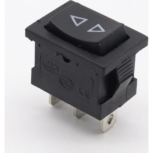 50pcs Rocker switch Momentary (ON)-OFF-(ON) 3pins