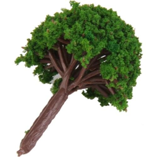 50pcs Trees Model Forest Plants Making Accessories Z T Scale Train Railway Railroad Scenery Diorama or Layout