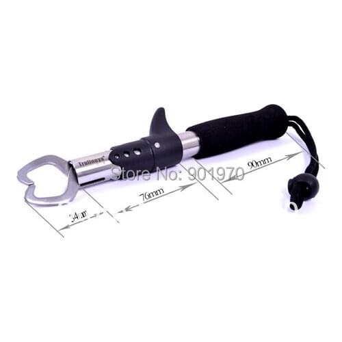 FREE SHIPPING 22cm Stainless steel Clip Fishing Tackle Controler