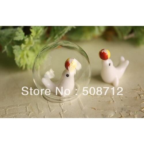 Free shippin!!! 30pcs/lot 20mm white Resin seal For Glass Cover Vials Pendant/DIY Glass pendant finding----Stuffing/ filler