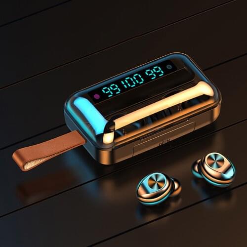 F9-11 TWS Wireless Headphones Waterproof Bluetooth 5.0 9D Stereo Earphones Headphones for Smartphone Gaming Headset Earbuds