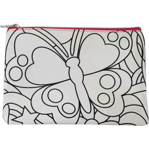 KIDS DRAWING TOYS-DIY PAINTING BAG WITH MARKER FOR KIDS CRAFT KIDS BAG KIDS PENCIL CASE