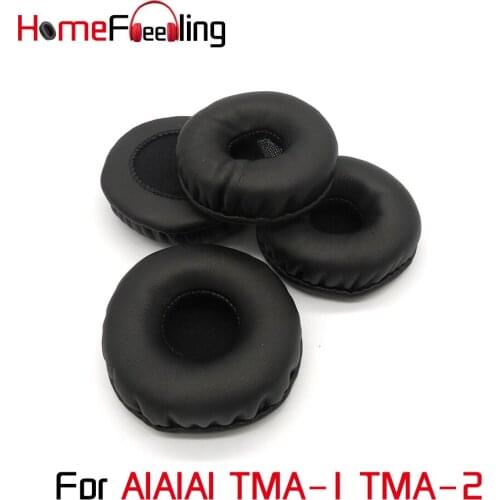 Homefeeling Ear Pads For AIAIAI TMA-1 TMA-2 Earpads Round Universal Leahter Repalcement Parts Ear Cushions