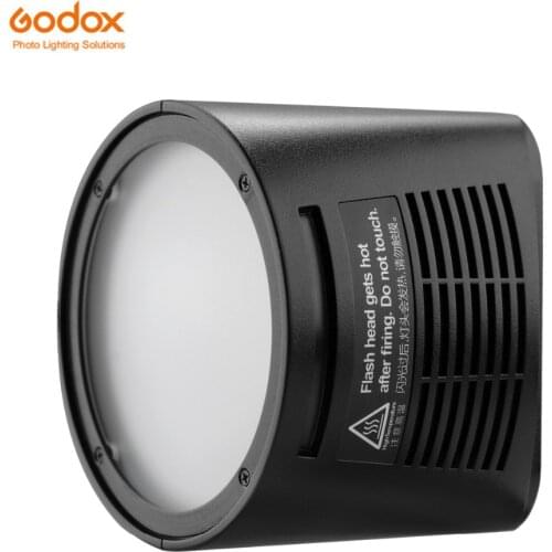 Godox AD200 flash accessory WITSTRO H200R Round Flash Head and EC-200 Extension Head AK-R1 Color temperature reflector