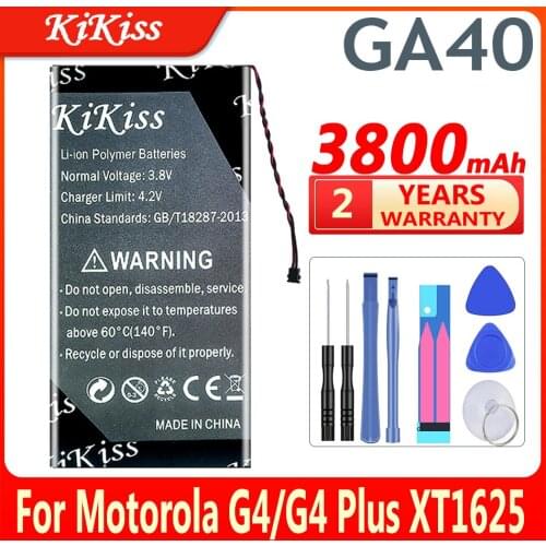 KiKiss Motorola Moto G4 Batteries