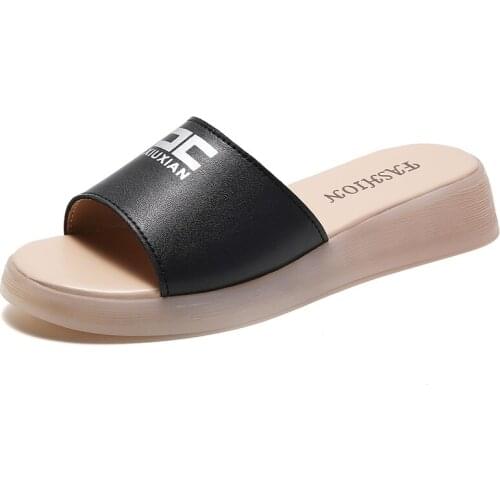 Klapki damskie na lato chaussure femme ete 2021 buty platformie sneakers women luxury zapatillas blancas zapatos de verano mujer