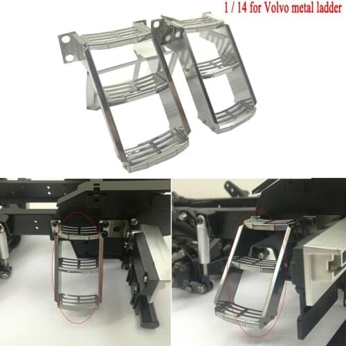 Metal Ladder Stepladder for 1/14 Tamiya RC Truck Car VOLVO FH12 FH16 56360 Diy Parts