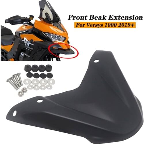 New Motorcycle For Kawasaki Versys 1000 2019 2020 VERSYS1000 Front Beak Fairing Extension Wheel Extender Cover