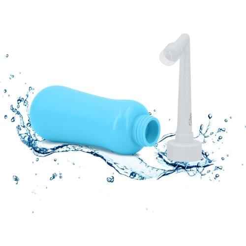 Portable Travel Bidet 600ML Non-electric bide EVA Peri Bottle For Postpartum Care