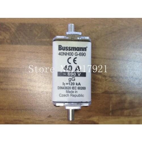 [ZOB] The United States Bussmann 40NH00G-690 BUSS fuse 690V genuine original --2pcs/lot
