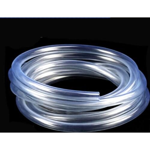 Tube hose transparent Plastic soft PVC Water Irrigate oil Tubes Pipe 7-12mm ID
