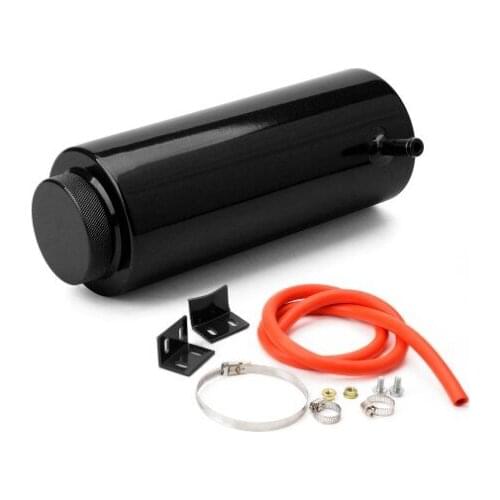 800ML Cylinder Radiator Overflow Reservoir Coolant Tank Universal Can Black Blue Red