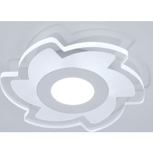 Modern 12W LED Corridor Ceiling Light Pure White/Warm White Hallway Ceiling Lamp Acrylic Panel Balcony Ceiling Lighting Fixtures