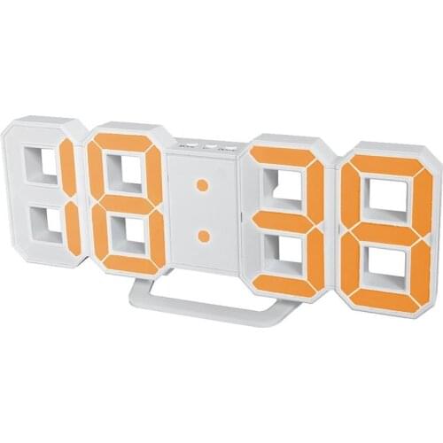 Led 3d digital LED clock with night model